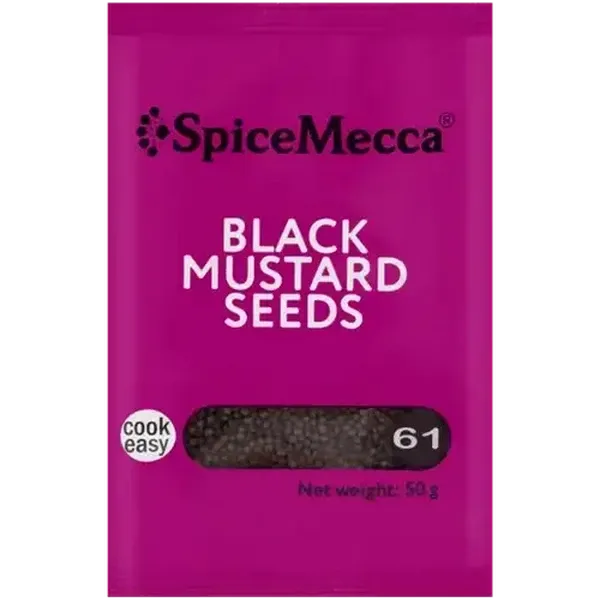 Spice Mecca Black Mustard Seeds 50g