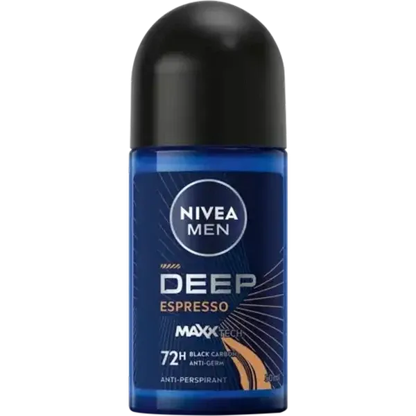 NIVEA MEN Deep Espresso Anti-Perspirant Roll-On 50ml