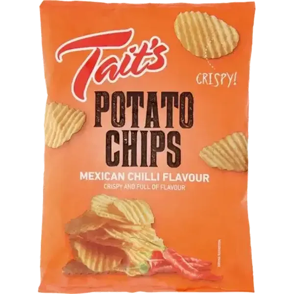 Tait's Mexican Chilli Chips 125g