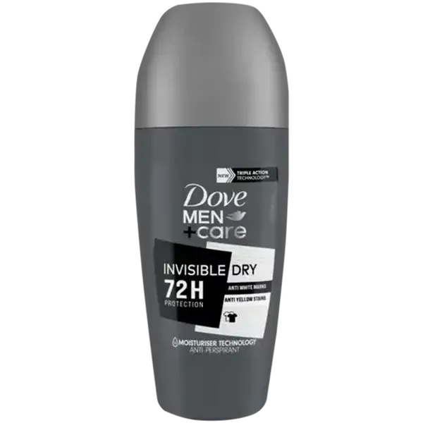 Dove Men+Care Invisible Dry Anti-Perspirant Roll-On 50ml