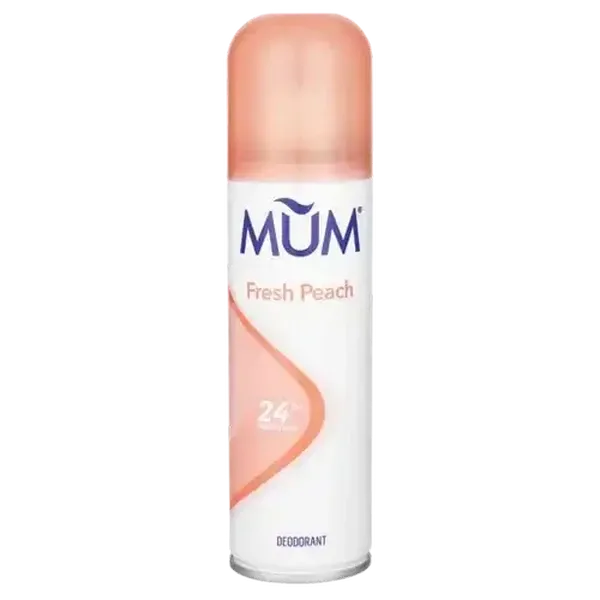 MUM Fresh Peach Ladies Deodorant Spray 120ml