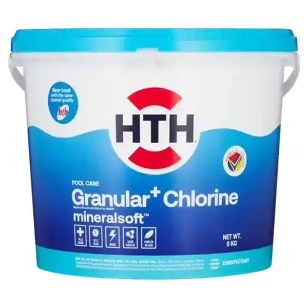 HTH Mineralsoft Granular+ Chlorine 8kg