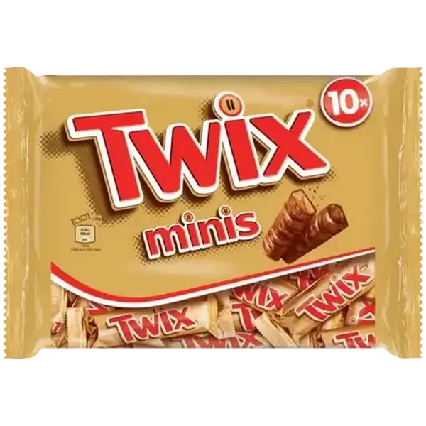 Twix Mini Chocolate Bars 10 Pack