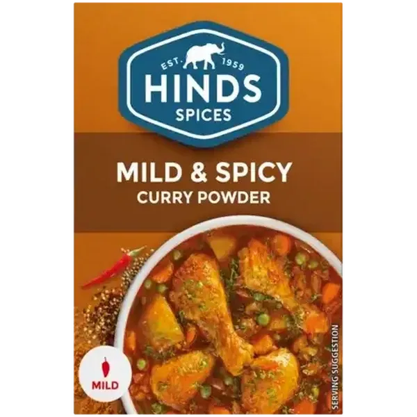 Hinds Spices Mild & Spicy Curry Powder 100g