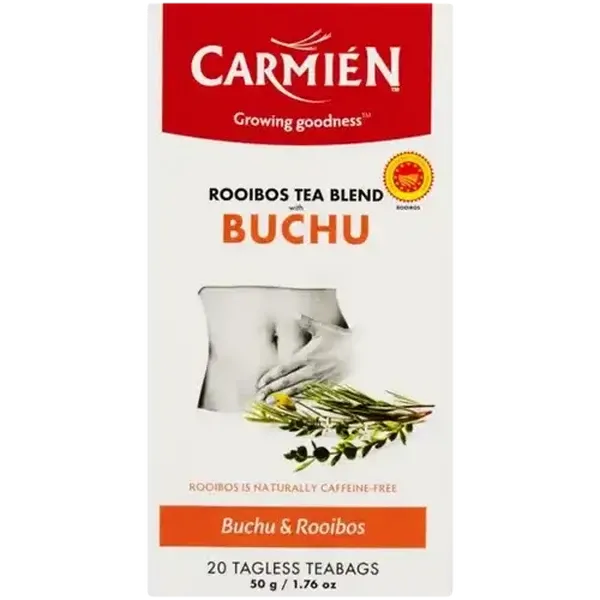 Carmién Rooibos Tea Blend Teabags with Buchu 20 Pack
