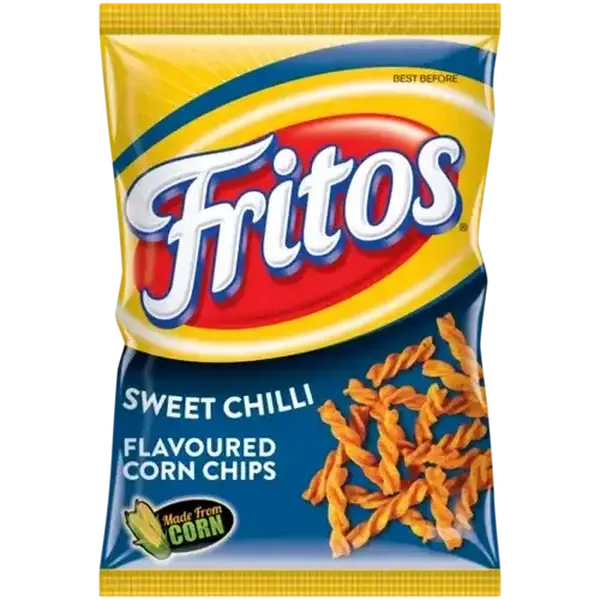 Fritos Sweet Chilli Flavoured Corn Chips 120g