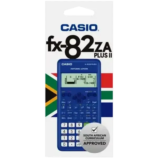 CASIO FX-82ZA PLUS II Edition Blue Scientific Calculator