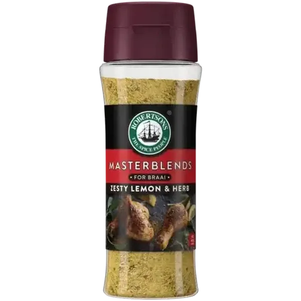 Robertsons Masterblends Zesty Lemon and Herb Spice Blend 200ml