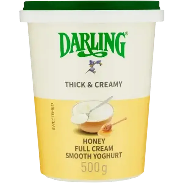 Darling Honey Full Cream Smooth Yoghurt 500g