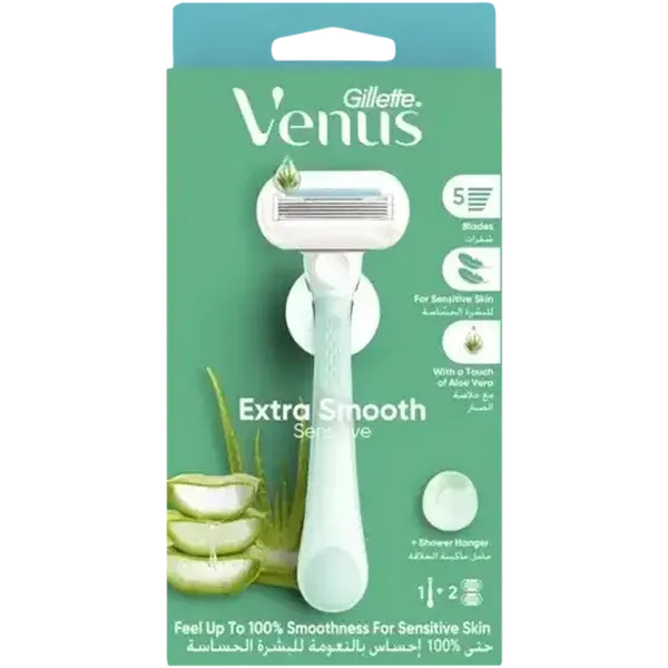 Gillette Venus Sensitive Extra Smooth Razor 3 Piece
