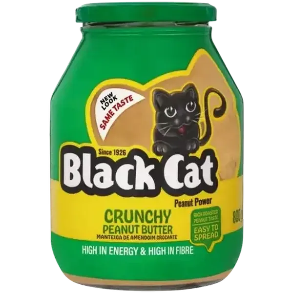 Black Cat Crunchy Peanut Butter 800g