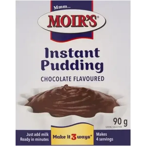 Moir's Chocolate Flavoured Instant Pudding 90g