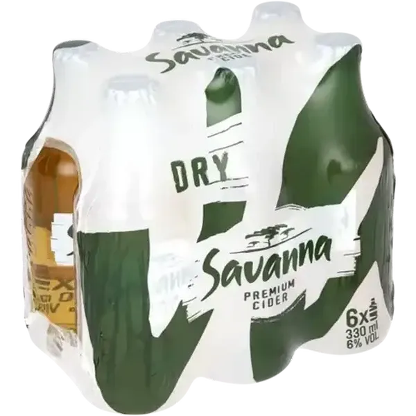 Savanna Dry Premium Cider Bottles 6 x 330ml