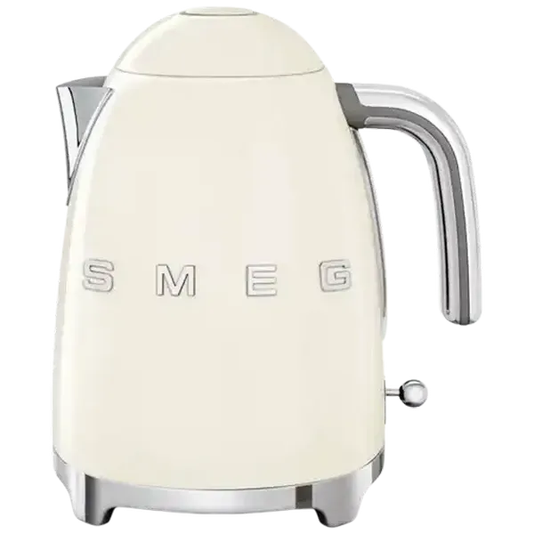 Smeg Glossy Cream Retro Electric Kettle 1.7L