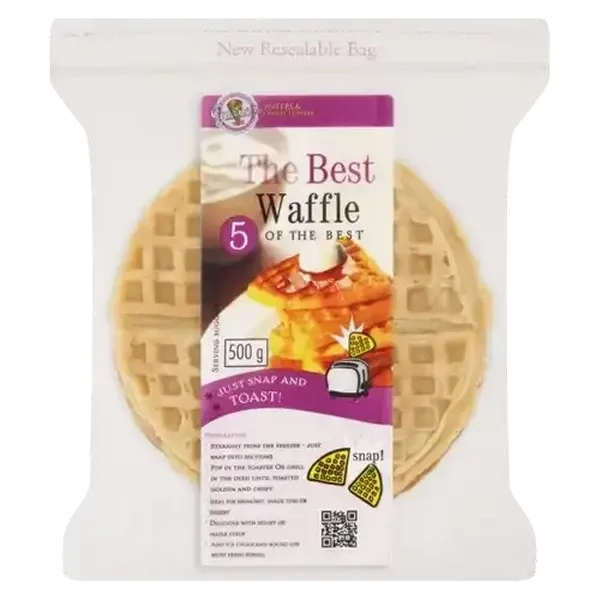 Garner Frozen Best Waffle 5 Pack