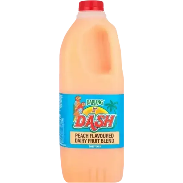 Darling Dash Peach Flavoured Dairy Fruit Blend 2L