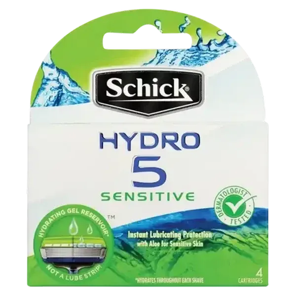 Schick Hydro 5 Sensitive Blades 4 Pack