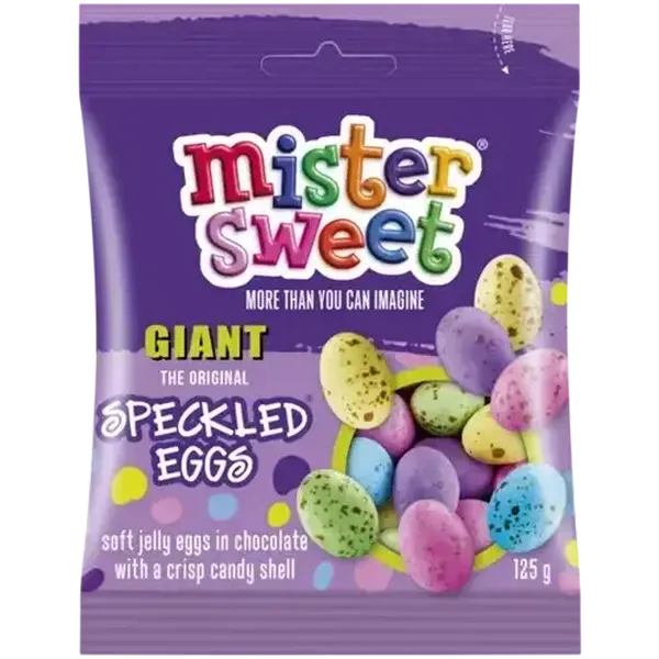 Mister Sweet Giant Speckled Eggs 125g