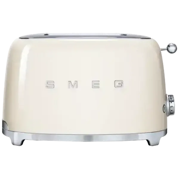 Smeg Retro 2-Slice Toaster Cream 950W