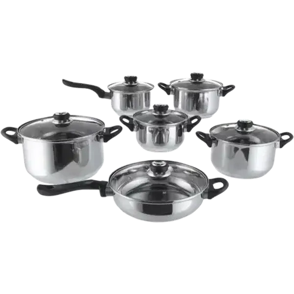Majoré Stainless Steel Cookware Set 12-Piece