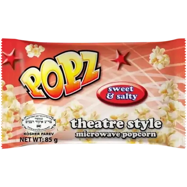 Popz! Sweet & Salty Microwave Popcorn 85g