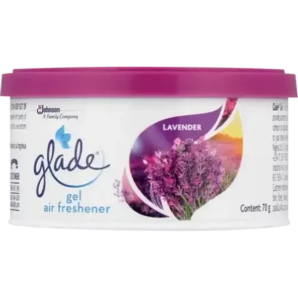 Glade Lavender Scented Gel Air Freshener 70g