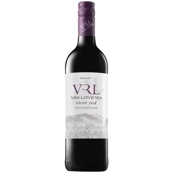 Van Loveren River Red Shiraz Pinotage Red Wine Bottle 750ml