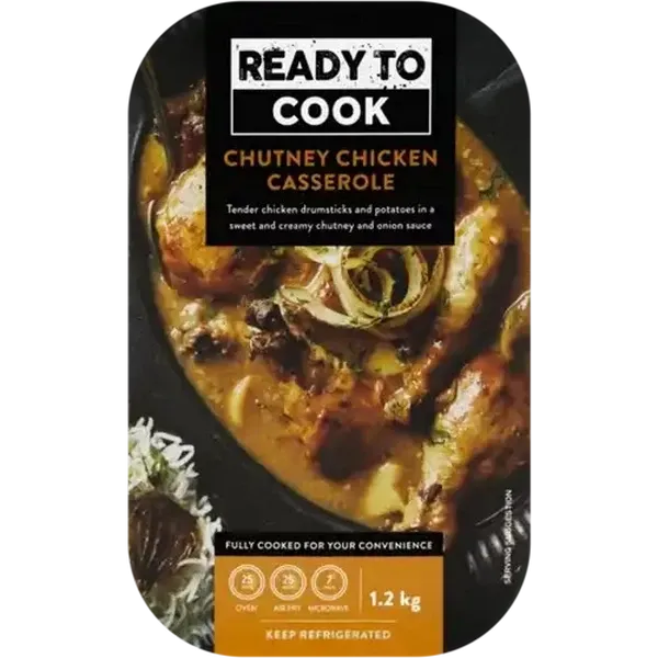 Ready To Cook Chutney Chicken Casserole 1.2kg