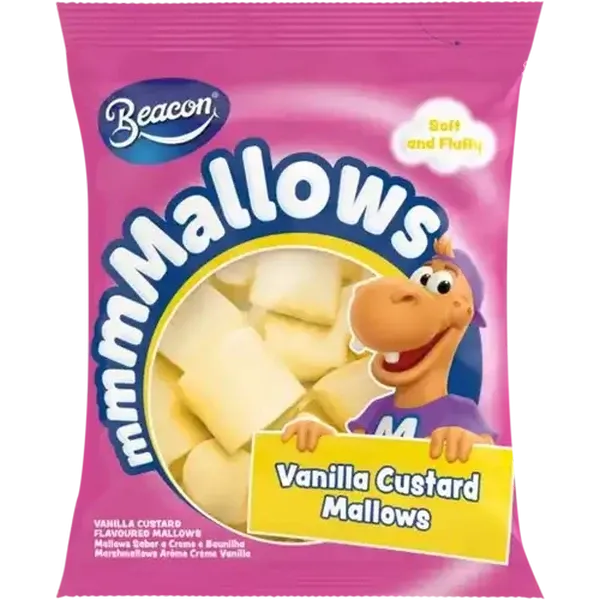 mmmMallows Vanilla Custard Flavoured Mallows 135g