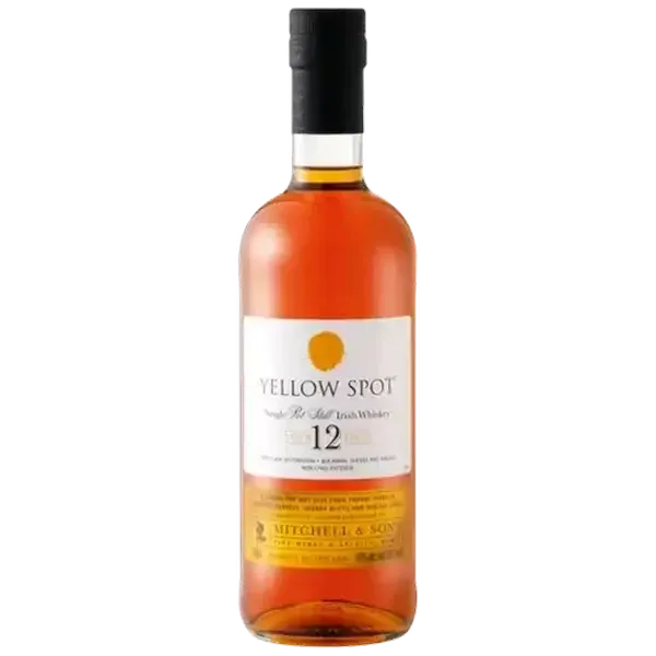 Yellow Spot 12 YO Single Pot Still Irish Whiskey Bottle 750ml