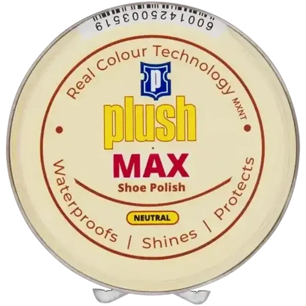 Plush Max Neutral Shoe Polish 50ml