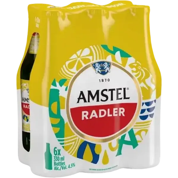 Amstel Radler Beer Bottles 6 x 330ml