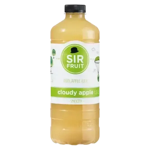 Sir Fruit 100% Apple Juice Cloudy Apple 1.5L