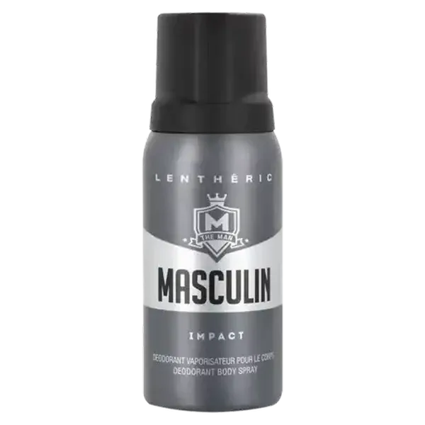 Lenthéric Masculin Impact Mens Body Spray Deodorant 150ml