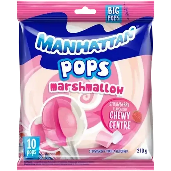 Manhattan Marshmallow Pops 10 Pack