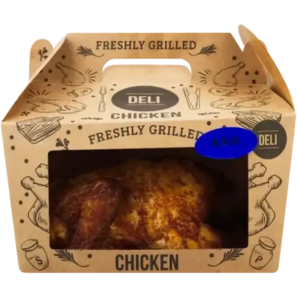 Whole Grilled BBQ Chicken