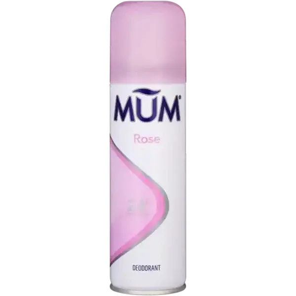 MUM Rose Scented Ladies Body Spray Deodorant 120ml