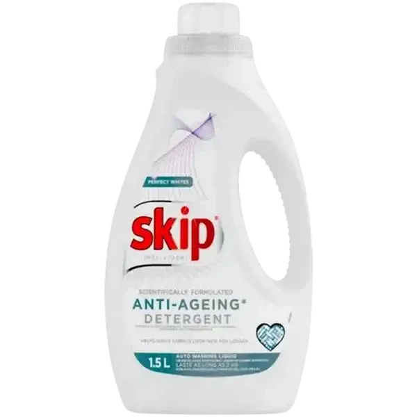 Skip Intelligent Perfect Whites Anti-Ageing Auto Washing Liquid 1.5L