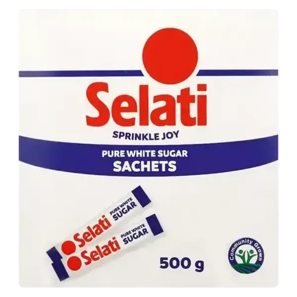 Selati White Sugar Sticks 500g