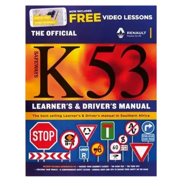 K53 Learners & Driver's Manual Book (Cover May Vary)
