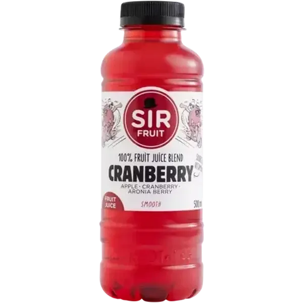 Sir Fruit Cranberry Flavoured Fruit Juice Bottle 500ml