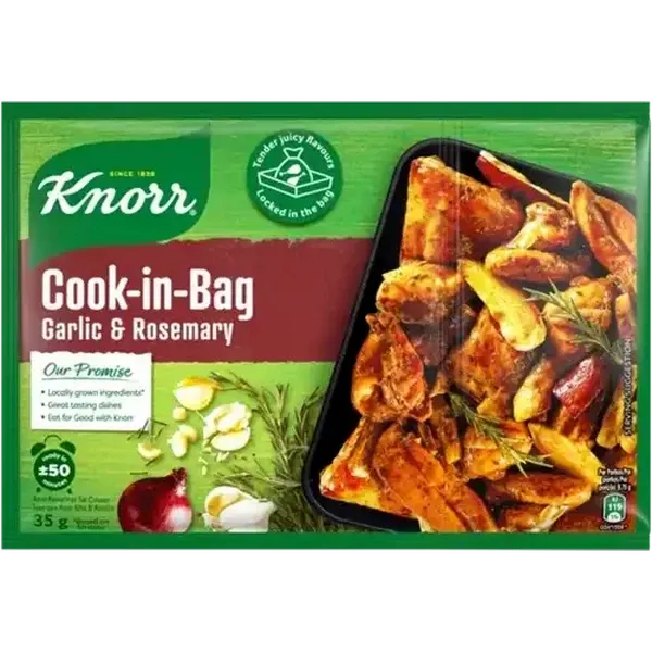 Knorr Garlic & Rosemary Cook-in-Bag 35g