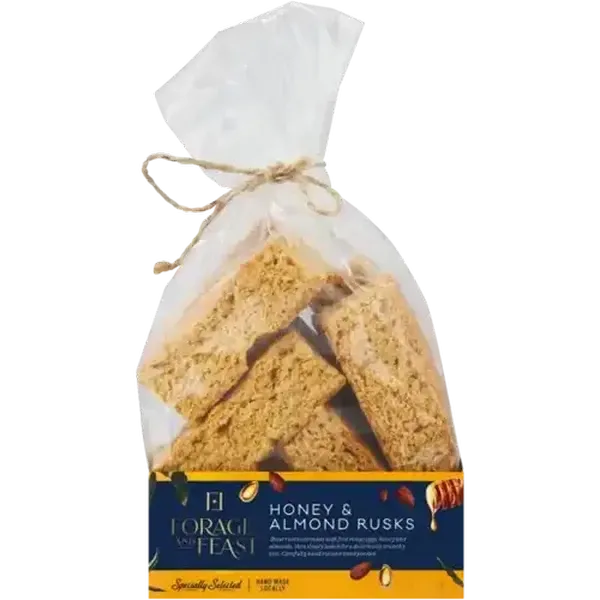 Forage And Feast Honey & Almond Rusks 400g