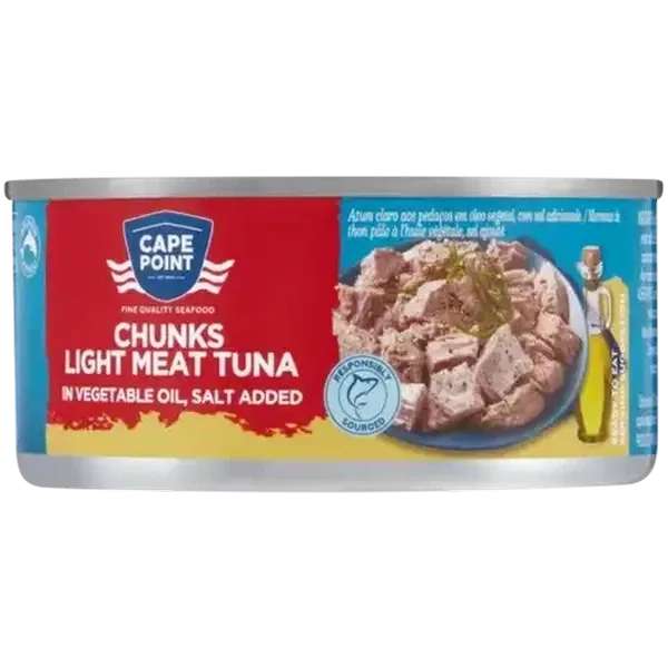 Cape Point Light Meat Tuna Chunks in Vegetable Oil 170g