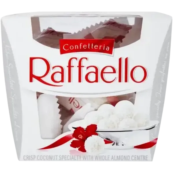 Ferrero Rocher Raffaello Classic Coconut & Almond Confection 15 Pack