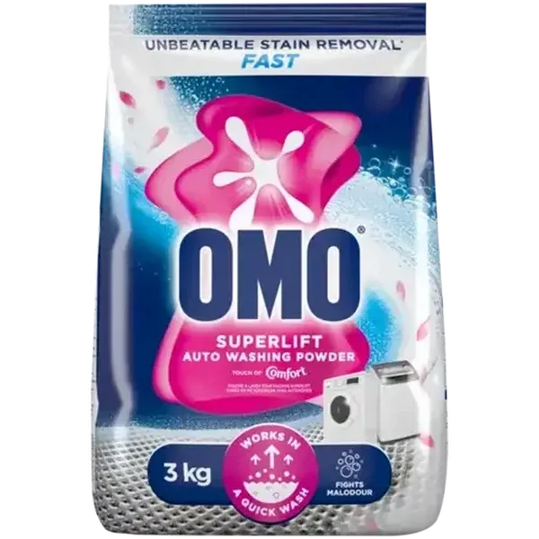 OMO Superlift Auto Washing Powder with Touch of Comfort 3kg