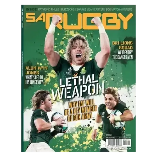 SA Rugby Monthly Magazine (Cover May Vary)
