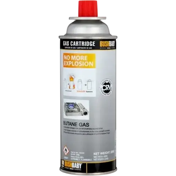 Bush Baby Butane Canister 220g