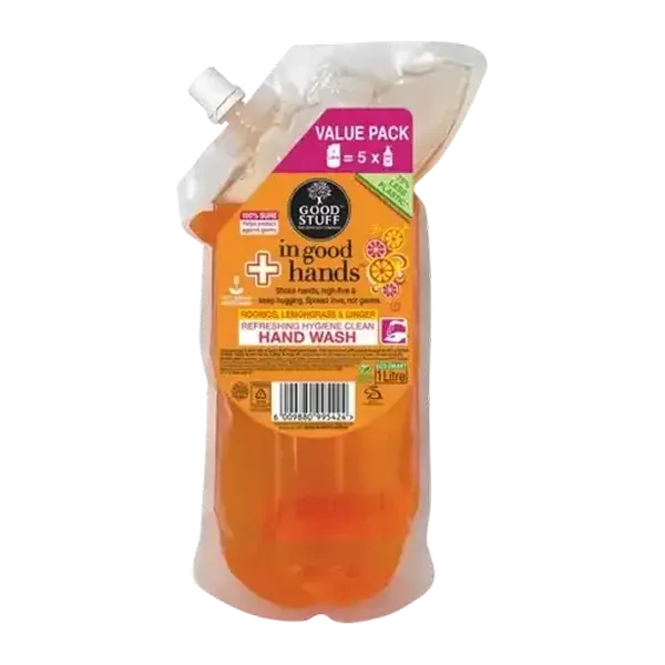 Good Stuff In Good Hands Refreshing Hygiene Clean Hand Wash Refill 1L
