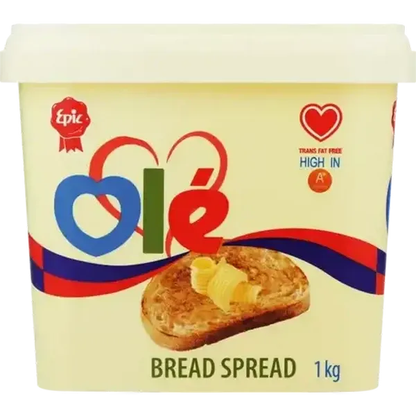 Olé Bread Spread 25% Fat Spread 1kg